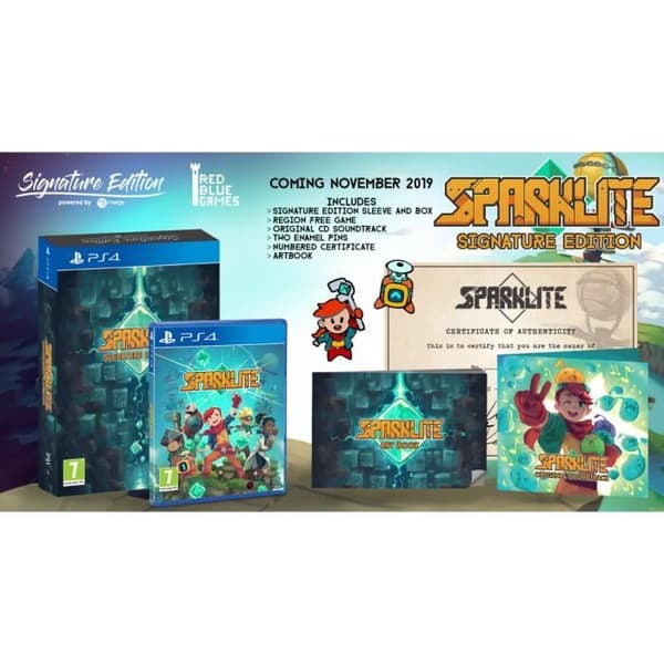 TV-spel - Signature Edition - Sparklite - PS4 - Action - 1 spelare - PEGI 7+