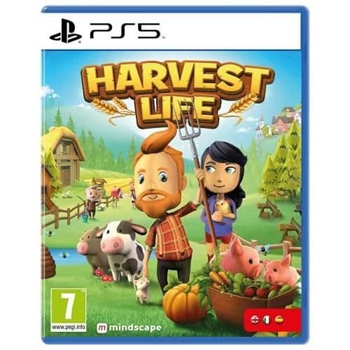 Spel - MINDSCAPE - HARVEST LIFE (PS5) - Multiplayer - Farm utmaningar - Djur