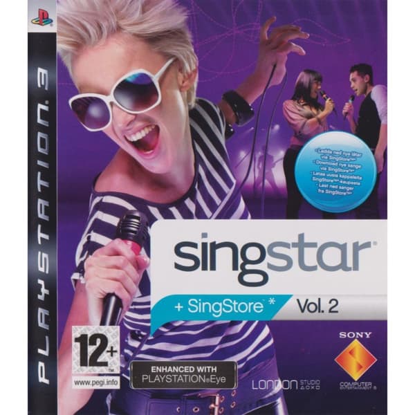 Singstar Vol 2 Playstation 3 PS3 Nordic (Begagnad)