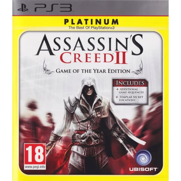 Assassins Creed II Playstation 3 PS3 Platinum (Begagnad)
