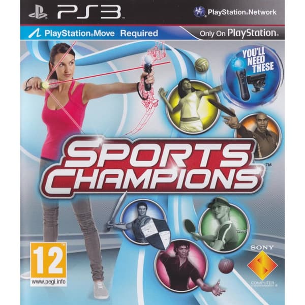 Sports Champions Playstation 3 PS3 Move (Käytetty)