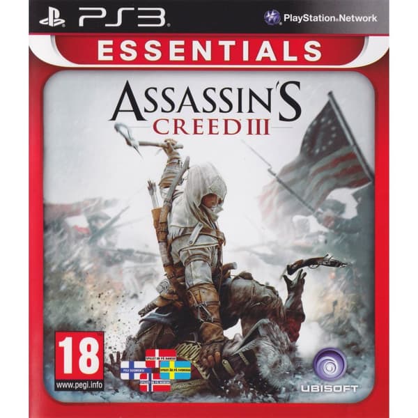 Assassins Creed III Playstation 3 PS3 Essentials Nordic (Brugt)