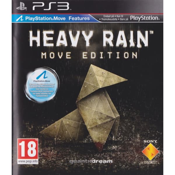 Heavy Rain Move Edition Playstation 3 PS3 Nordic (Brugt)