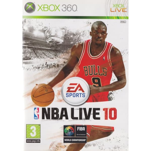 NBA Live 10 Xbox 360 (Brukt)
