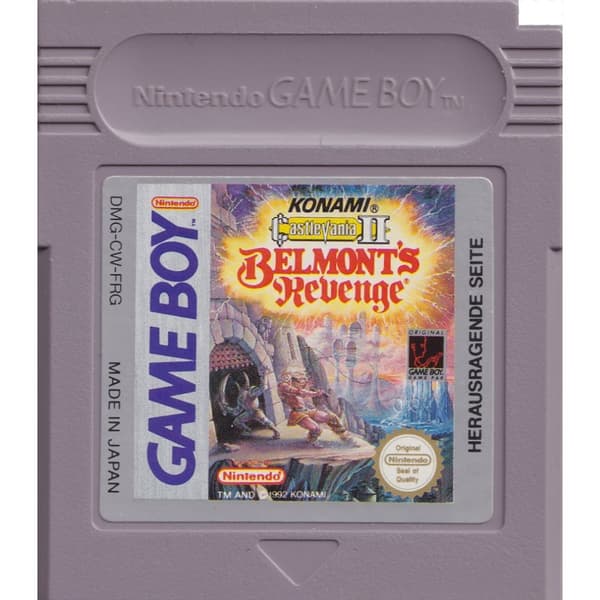 Castlevania II Belmonts Revenge Gameboy FRG (Brukt)