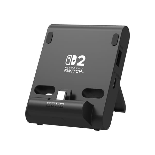 HORI - Dual USB PlayStand for Nintendo Switch 2 - Dark Grey (Nintendo Switch 2)