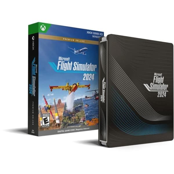 Microsoft Xbox Flight Simulator 2024 - Xbox Series X-spel - Premium Deluxe Edition SteelBook