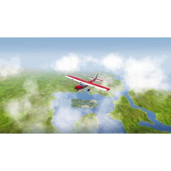 Take Off The Flight Simulator - Nintendo Switch Game - Kod i en låda