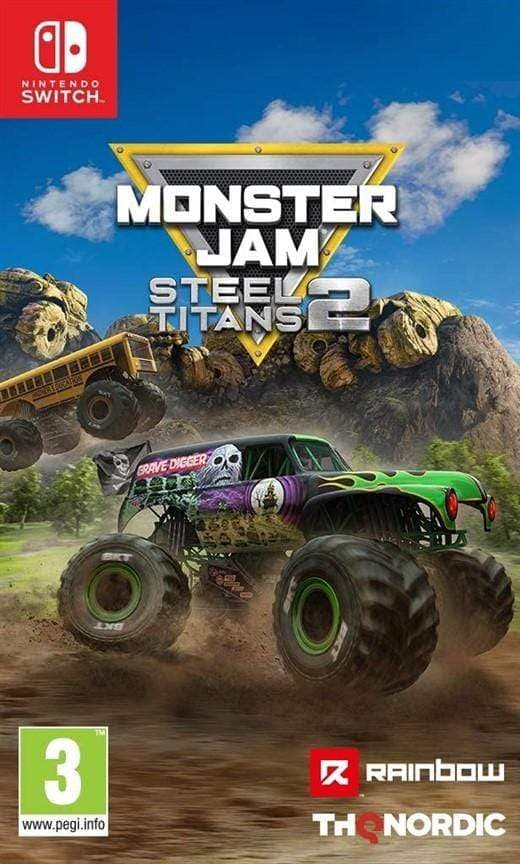 Monster Jam Steel Titans 2 - Nintendo Switch (brukt)