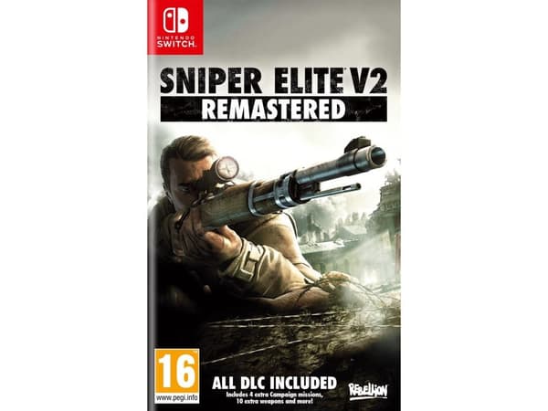 Sniper Elite V2 Remastered - Nintendo Switch (brukt)