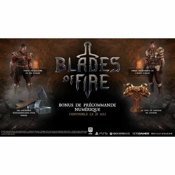 Xbox Series X videopeli Just For Games Blades of Fire - Edición Día Uno