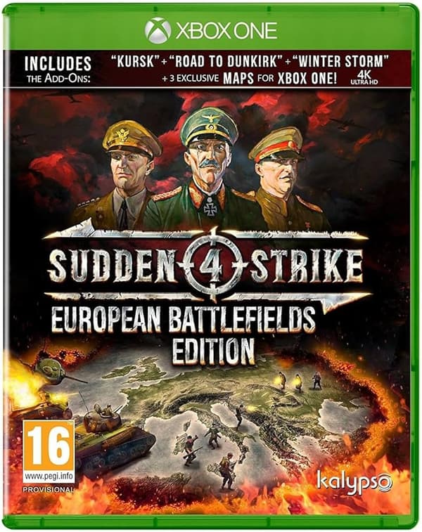 Sudden Strike 4 European Battlefields Edition - Xbox One (brugt)