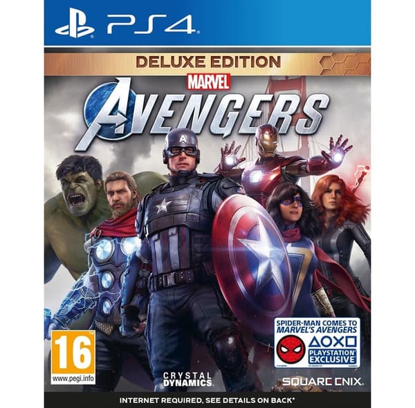 Marvels Avengers Deluxe Edition - Playstation 4 (begagnad)