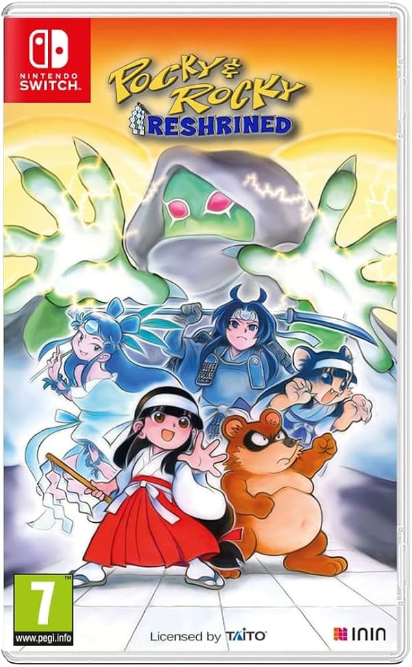 Pocky & Rocky Reshrined - Nintendo Switch (brukt)