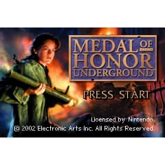 Medal of Honor Underground Gameboy Advance (Begagnad)
