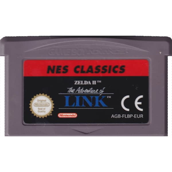 Zelda II The Adventure of Link Gameboy Advance Nes Classics (Käytetty)