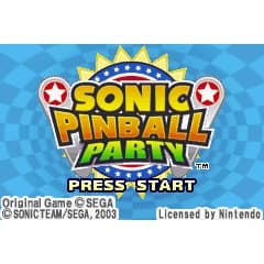Sonic Pinball Party Gameboy Advance (Begagnad)