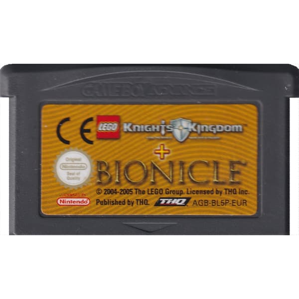 Lego Knights Kingdom + Bionicle Gameboy Advance (Begagnad)