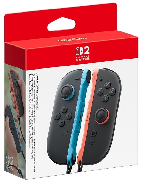 Nintendo Switch 2 Joy-Con 2 (Pair) **LIGHT BLUE  LIGHT RED**  (wii)