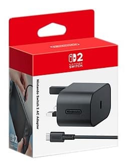Nintendo Switch 2 AC Adapter (UK) (wii)