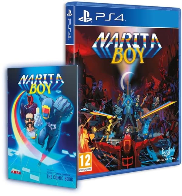 Spel PS4 - Selecta Play - Narita Boy - Äventyr - Världssuccé - Techno-svärd