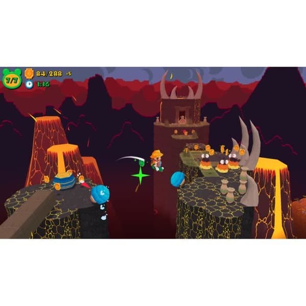 Frogun Deluxe Edition plattformsspel för PS5 - Boxed - oktober 2021
