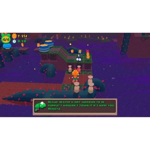 Frogun Deluxe Edition plattformsspel för PS5 - Boxed - oktober 2021