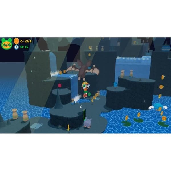 Frogun Deluxe Edition plattformsspel för PS5 - Boxed - oktober 2021