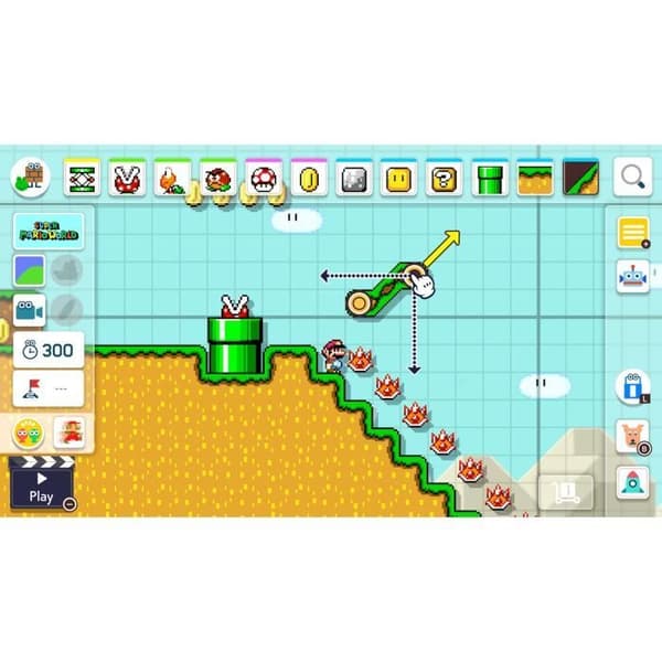 Super Mario Maker 2 - Nintendo Switch - Plattformsspel - Flerspelarläge - PEGI 3+
