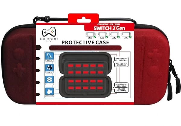 Deep Explorer - Protective Case Red (Nintendo Switch 2)