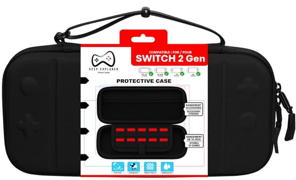 Deep Explorer - Protective case Black (Nintendo Switch 2)