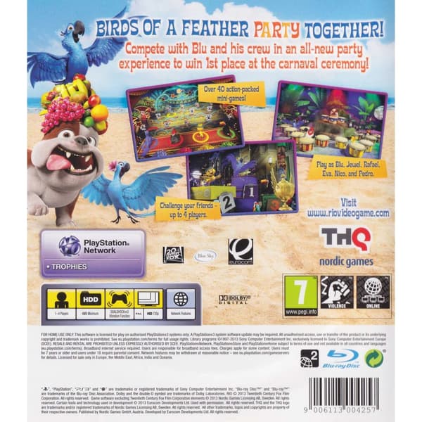 Rio Playstation 3 PS3 (Begagnad)