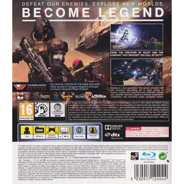 Destiny Playstation 3 PS3 (Begagnad)