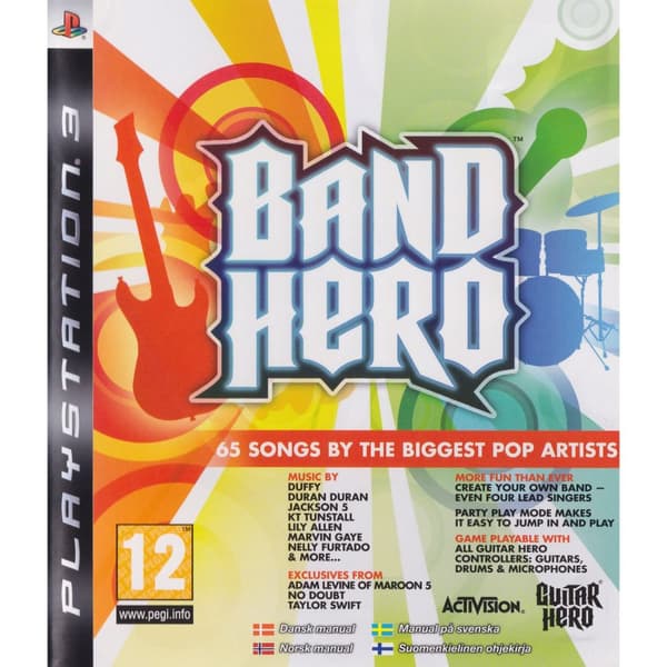 Band Hero Playstation 3 PS3 (Brukt)