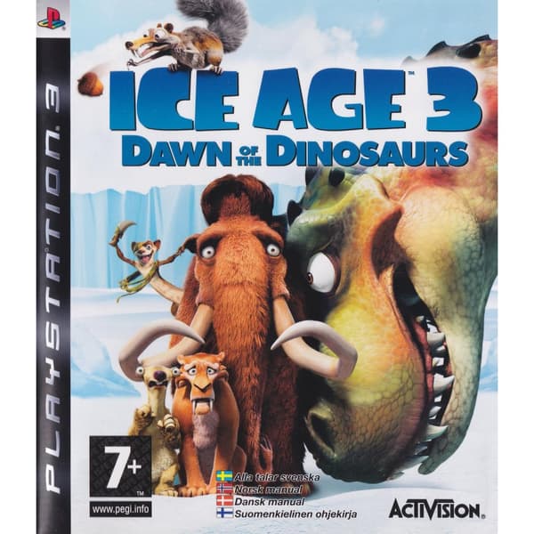 Ice Age 3 Dawn of the Dinosaurs Playstation 3 PS3 Nordic (Brugt)
