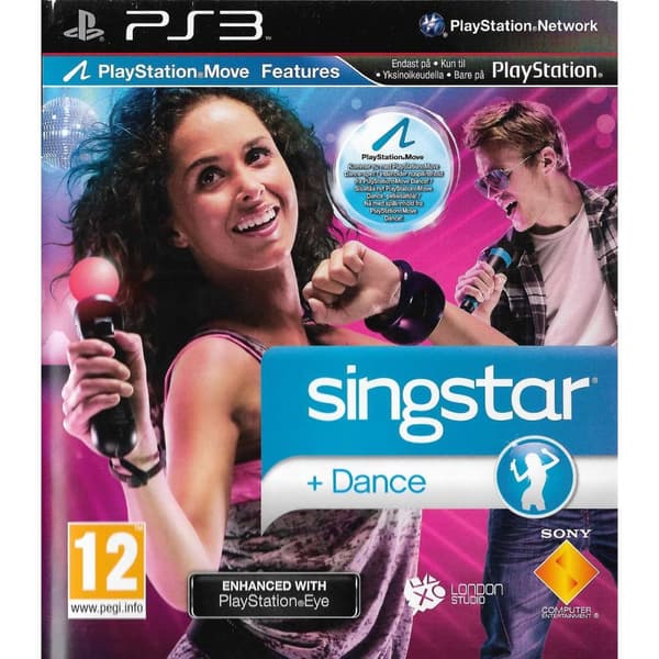 Singstar Dance Playstation 3 PS3 Nordic (Begagnad)