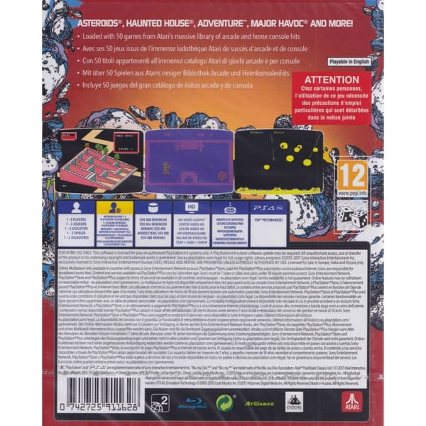 Atari Flashback Classics Vol 2 Playstation 4 PS4