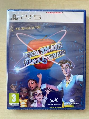 Are You Smarter Than A 5th Grader? PS5 Game - Family Trivia Party Quiz