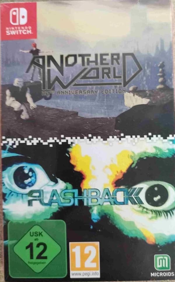Another World Flashback 20th Anniversary Edition Switch Brand