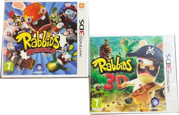 RABBIDS 3D 3DS GAME Brand New | CDON