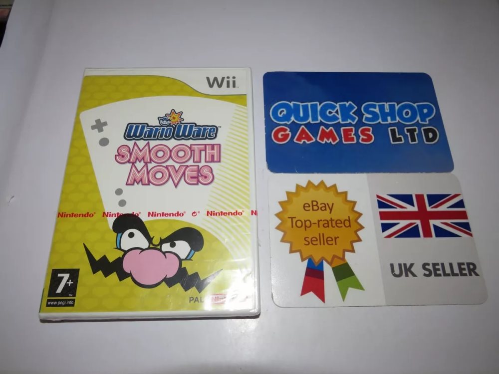 Wario Ware: Smooth Moves Nintendo Wii Brand New CDON