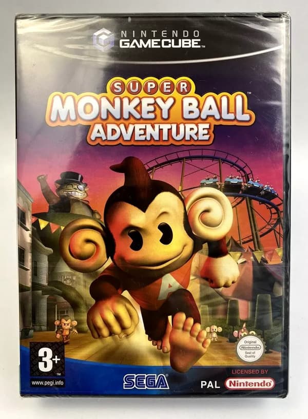 Gamecube Super Monkey Ball Adventure Pal Brand New | CDON