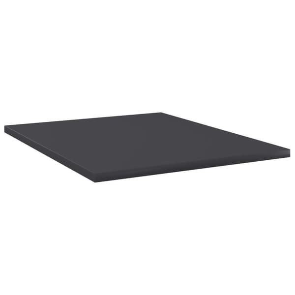 vidaXL Hylleplater 8 stk grå 40x50x1,5 cm sponplate