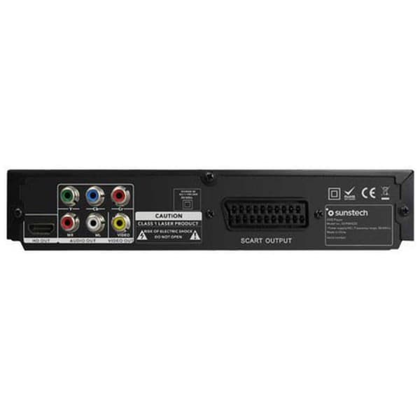 Sunstech Dvpmh225 Hdmi&usb Svart One Size / EU Plug