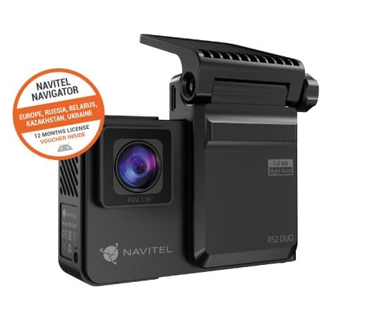 Navitel | Car Video Recorder | RS2 DUO | 1920 x 1080 pixels | Maps included