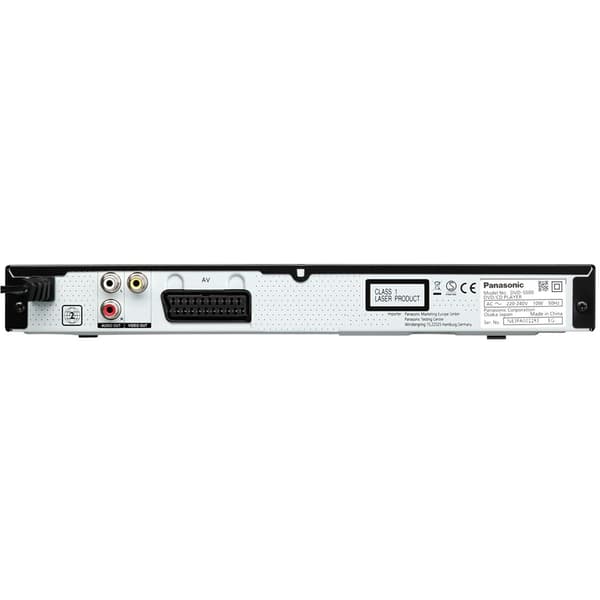 Panasonic Dvd-s500eg-k Svart One Size / EU Plug