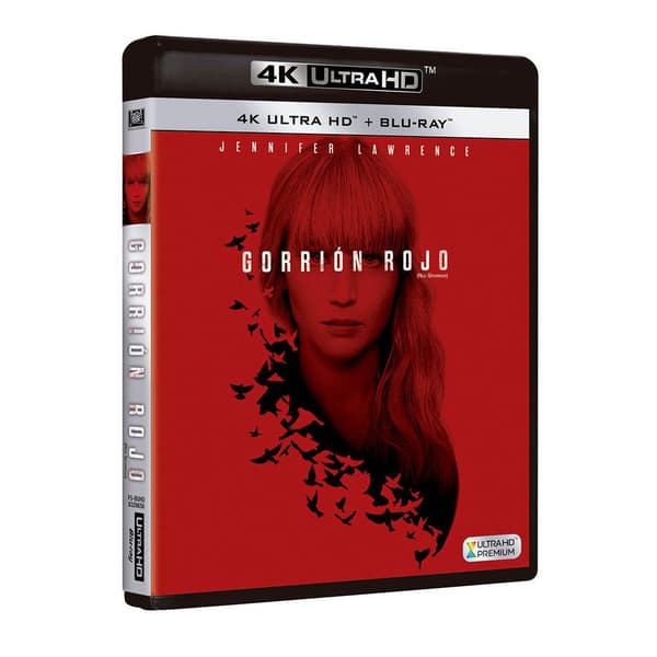 Disney Red Sparrow 4k Blu-ray På Svenska