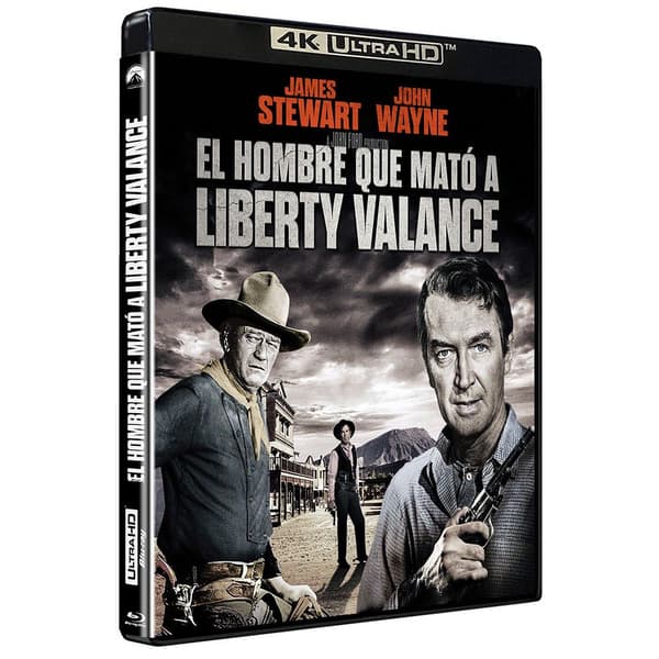 Paramount Mies Joka Ampui Liberty Valancen 4k Blu-ray Espanjaksi