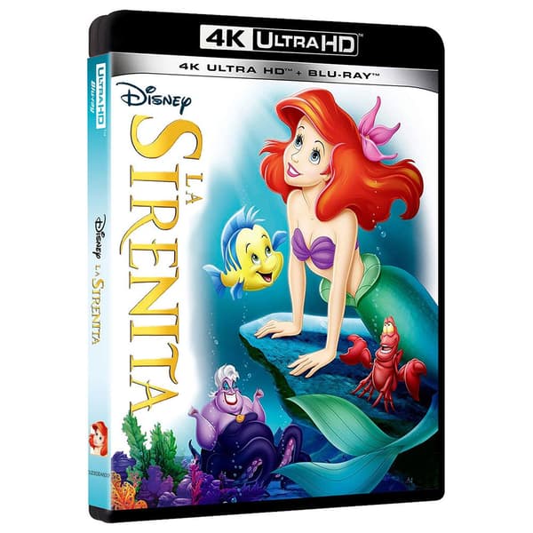 Disney Den Lille Havfrue 4k Uhd Blu-ray