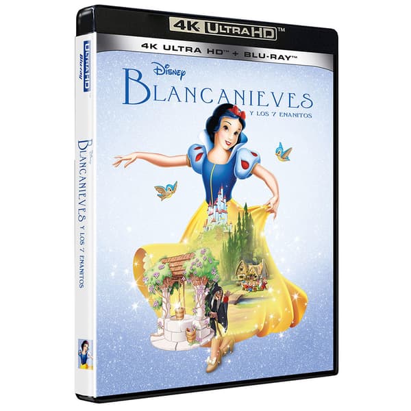 Disney Blancanieves Y Los Siete Enanitos 4k Blu-ray Spanska